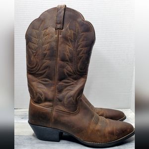 Ariat Heritage R Toe Western Cowboy boots size 10 Mens